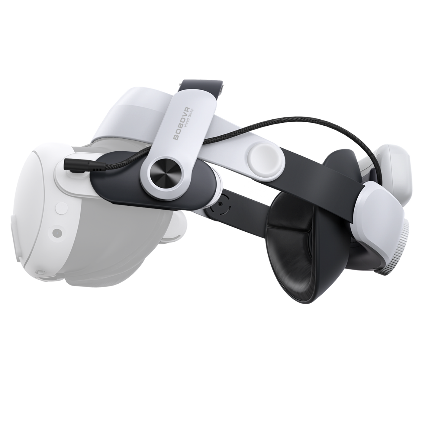BOBOVR M3 Pro Akku-Kopfgurt-Zubehör, reduziert Gesichtsstress, magnetisches Batteriewechsel-Design, kompatibel mit Meta Quest 3