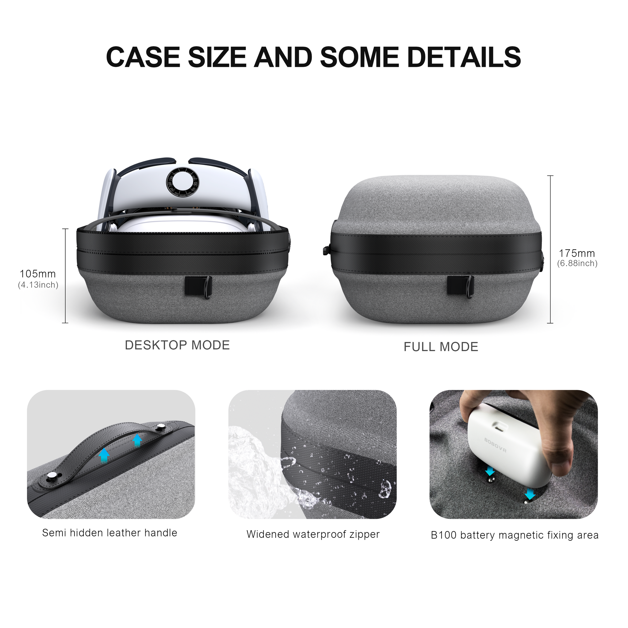 BOBOVR C3 Carrying Case - For Quest 3