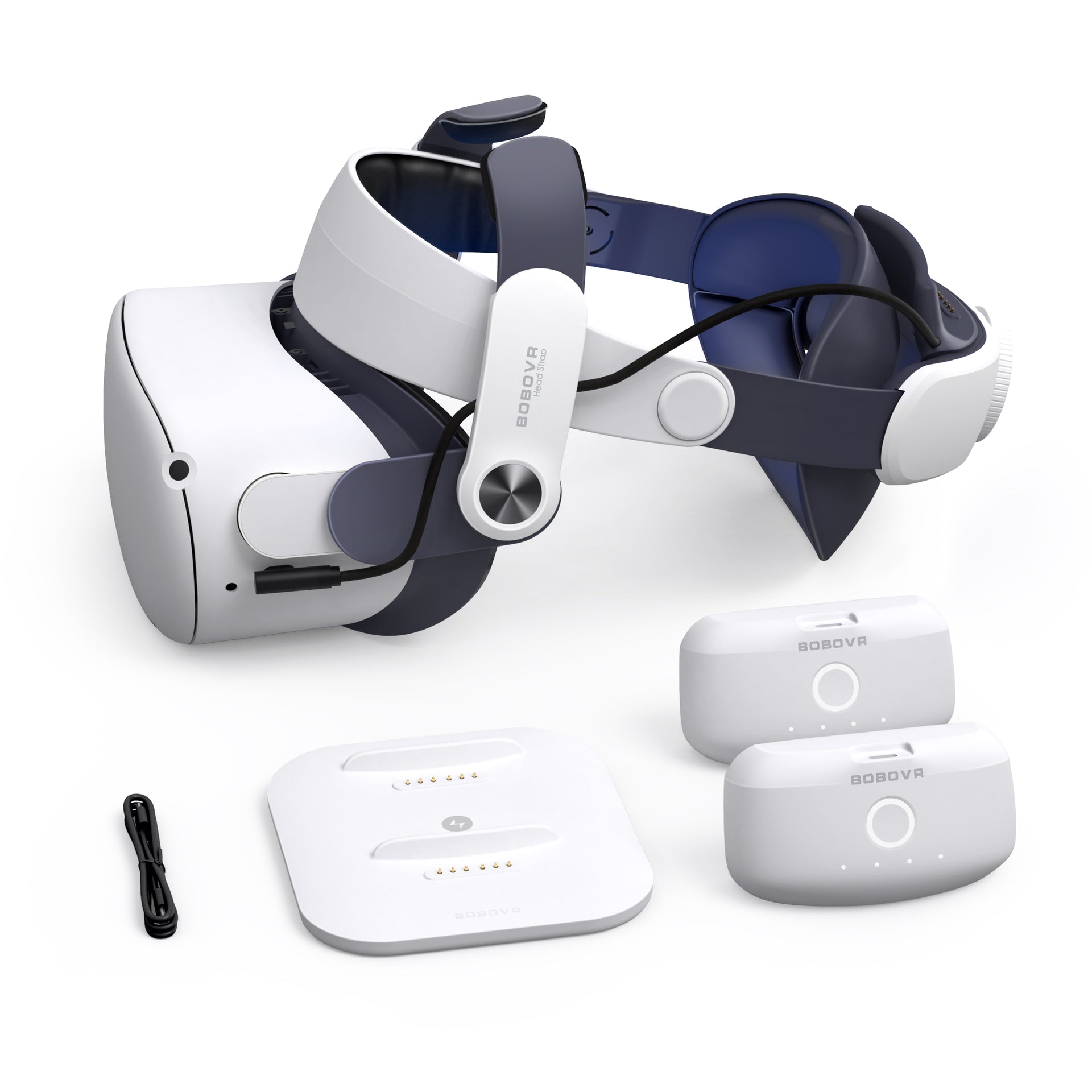BOBOVR M3 Pro Battery Strap Compatible with Oculus Quest 3 VR